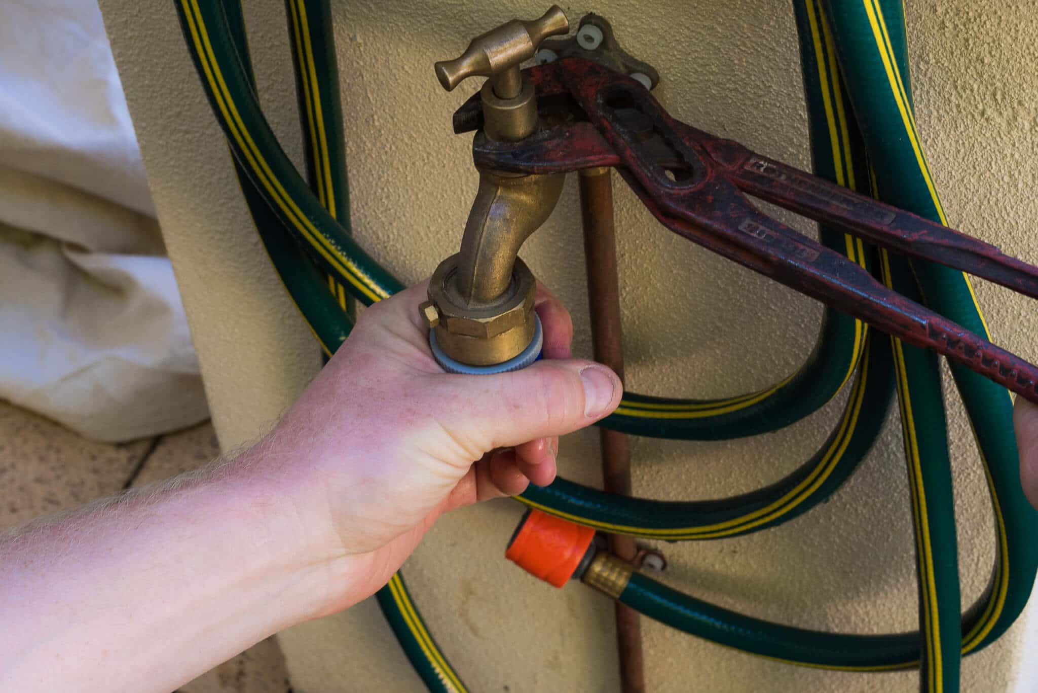 Hose Tap Installation