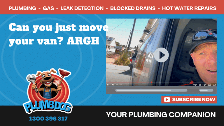 "Can You Move Your Van?" – Every Tradie’s Nightmare | Plumbdog Perth